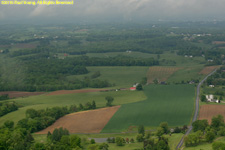 taking off in the rain